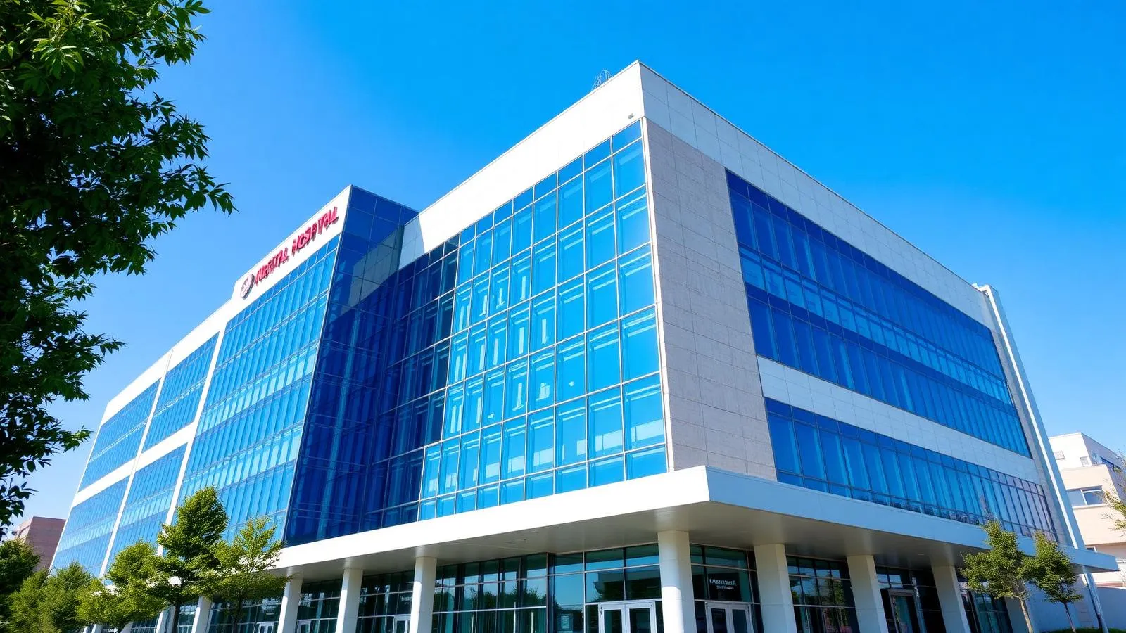 Modern Hospital building