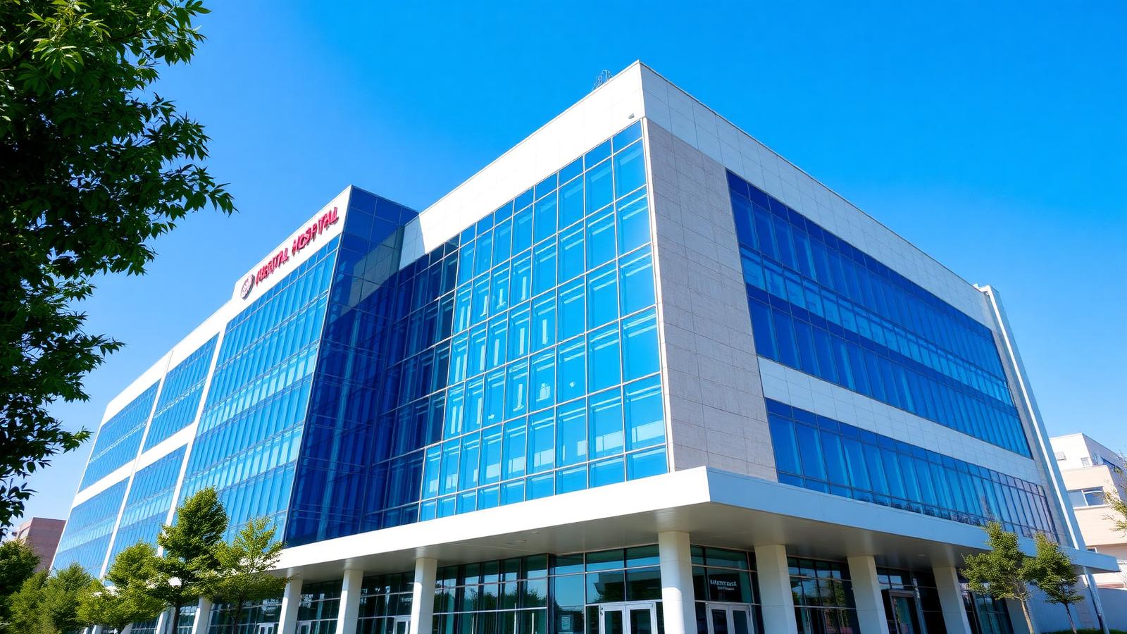 Modern Hospital building